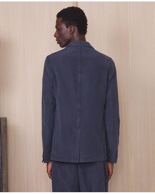 Officine Generale Blue Veste Armie for men