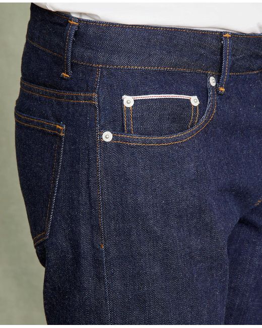 Officine Generale Green Slim Fit Denim for men