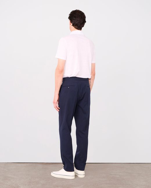 Officine Generale White Pantalon Drew for men