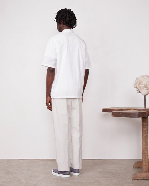 Officine Generale White Chemise Luis for men
