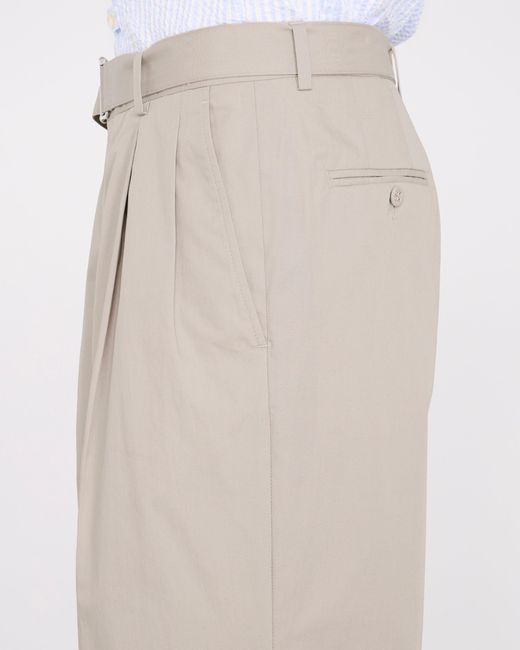 Officine Generale White Pantalon Evans for men