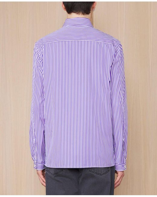 Officine Generale Purple Chemise Eloan for men