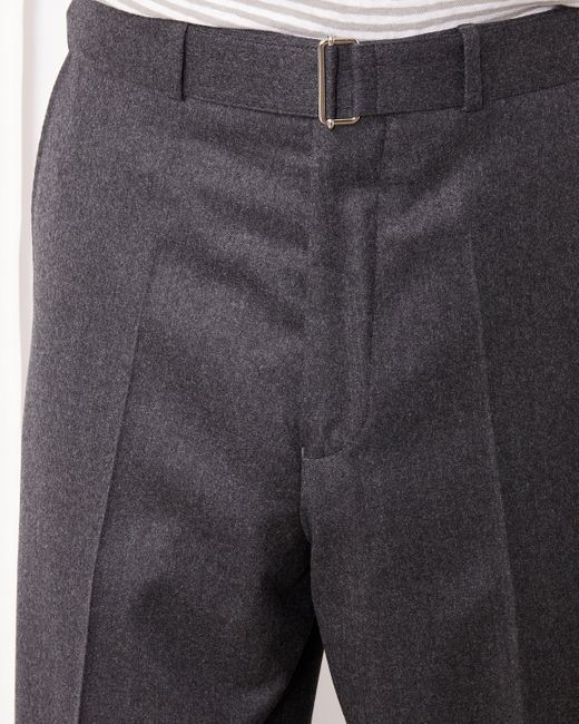 Officine Generale Gray Nash Pants for men