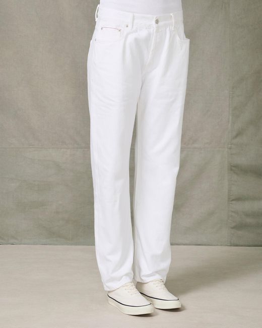 Officine Generale Green Boyfriend Fit Denim