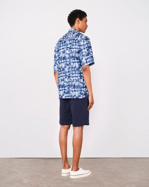 Officine Generale Blue Chemise Eren for men