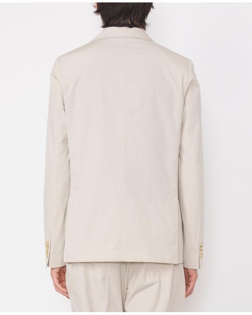 Officine Generale White Arthus Jacket for men