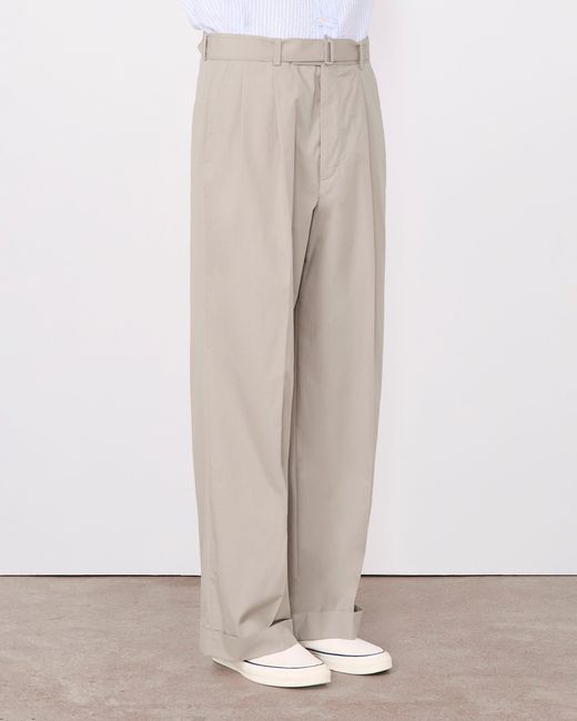 Officine Generale White Pantalon Evans for men