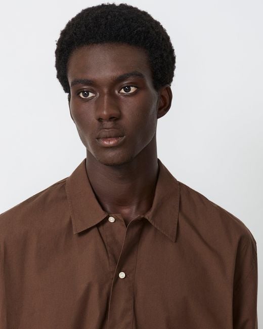 Officine Generale Brown Chemise Joris for men