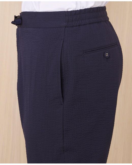 Officine Generale Blue Pantalon Joseph for men