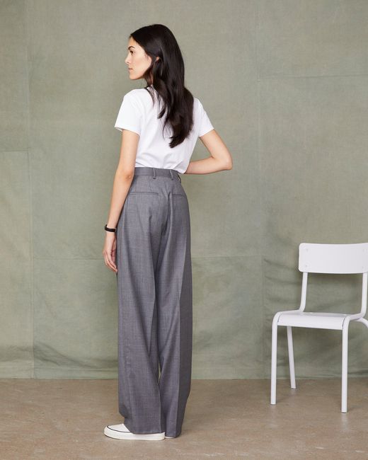 Officine Generale Gray New Sophie Pants
