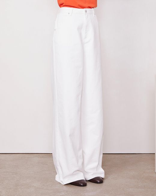 Officine Generale White Mora Denim