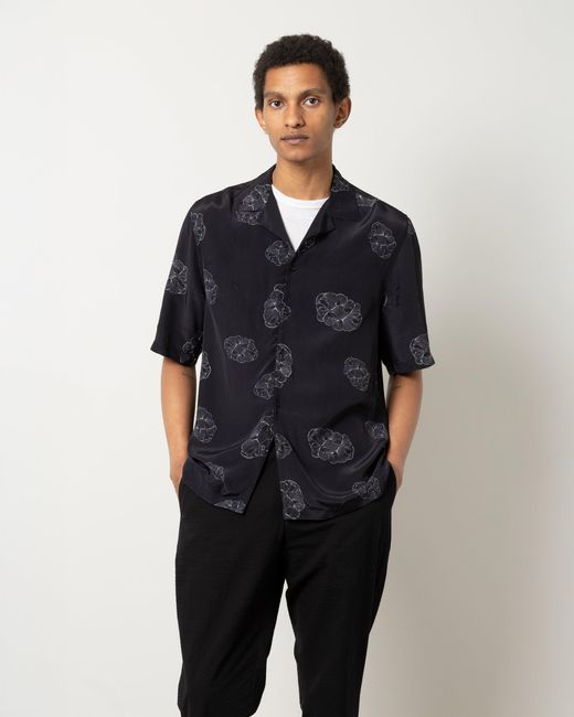 Officine Generale Blue Chemise Eren for men