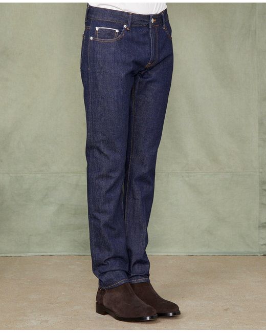 Officine Generale Green Slim Fit Denim for men