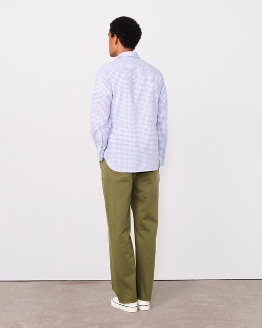 Officine Generale White Chemise Giacomo for men