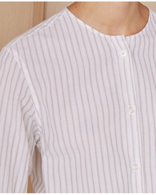 Officine Generale White Chemise Hermione