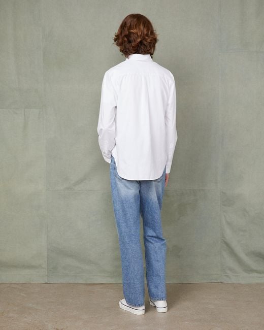 Officine Generale Multicolor Oxford Bd Shirt for men