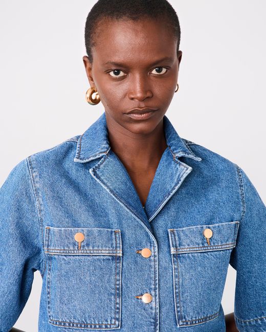 Officine Generale Blue Top Enna