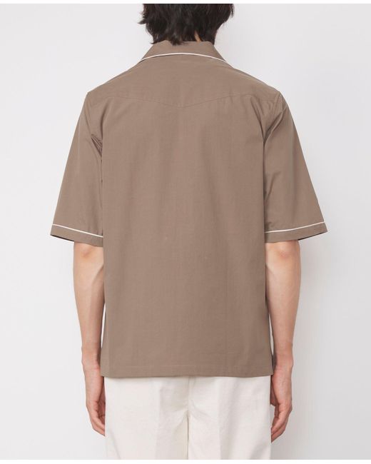 Officine Generale Brown Chemise Eren for men