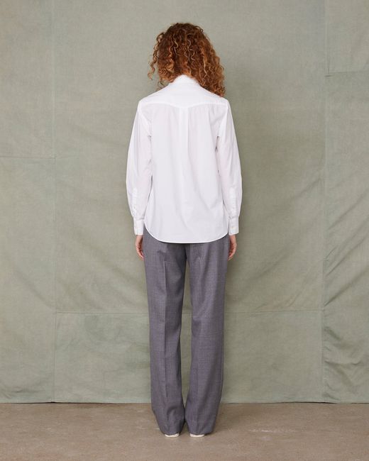 Officine Generale Gray Ella Shirt