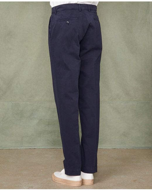 Officine Generale Green Plain Front Chino for men
