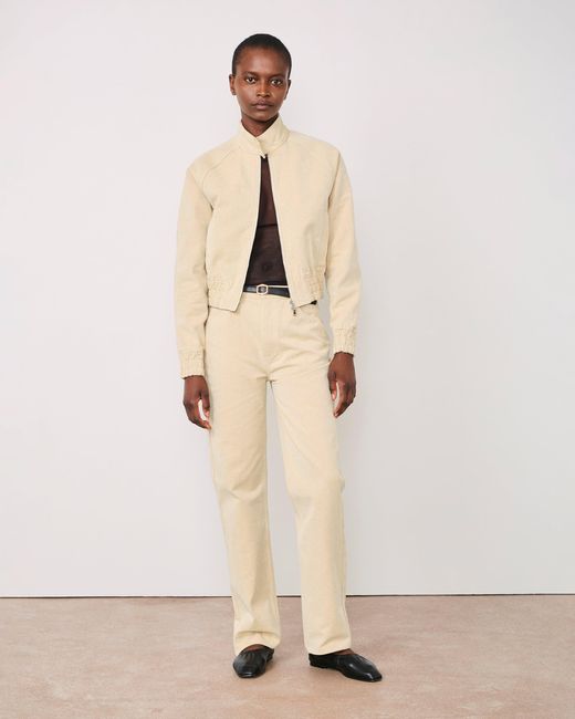 Officine Generale White T-Shirt Leya