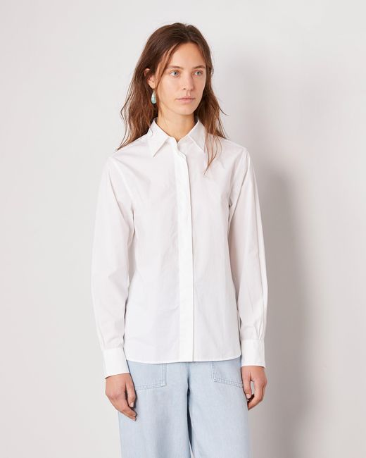 Officine Generale White Faye Shirt