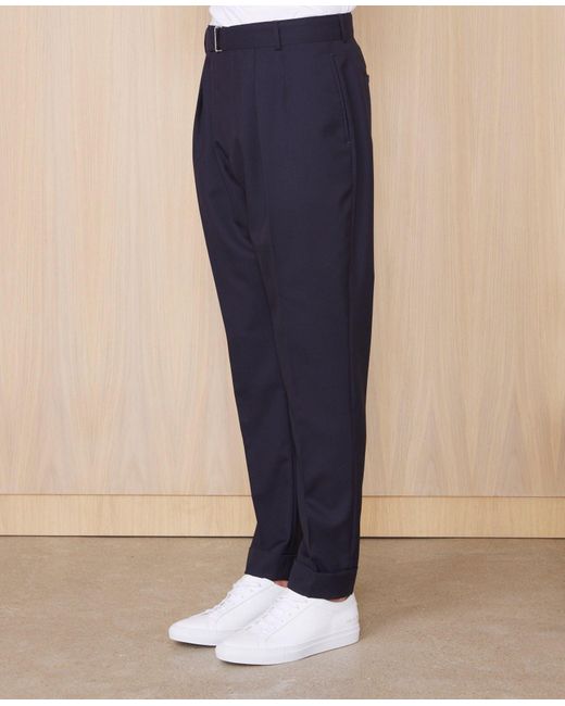 Officine Generale Blue Pantalon Pierre for men