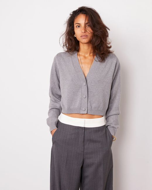 Officine Generale Brown Cardigan Serena