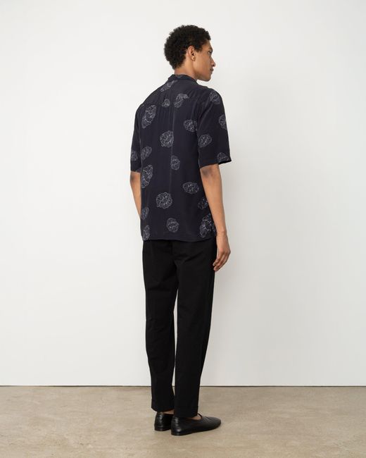 Officine Generale Blue Chemise Eren for men