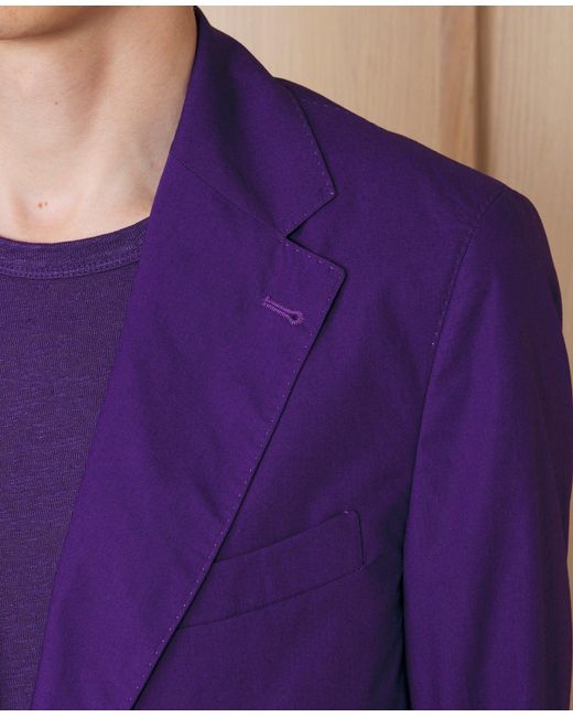 Officine Generale Purple Veste Arthus for men