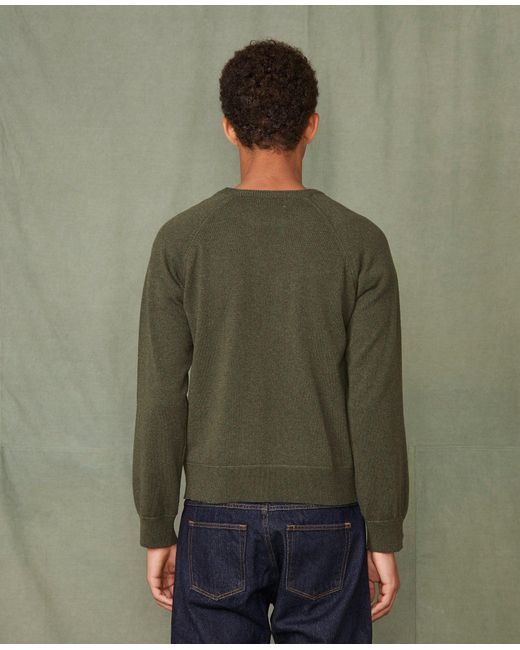 Officine Generale Green Regular Fit Denim for men
