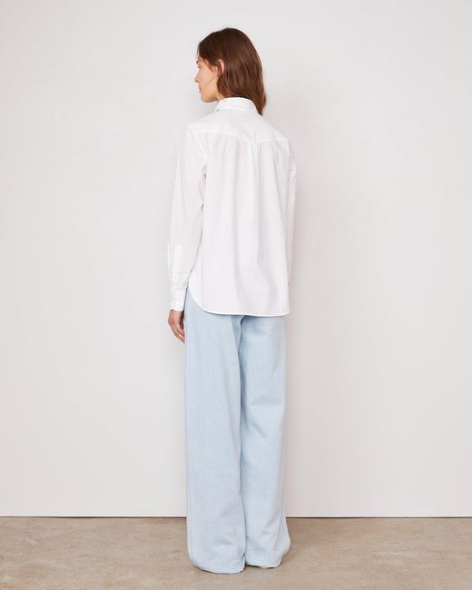 Officine Generale White Faye Shirt