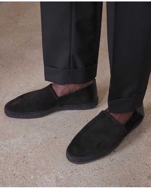 Officine Generale Black Cecil Espadrilles for men