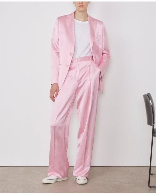 Officine Generale Pink Charlene Jacket