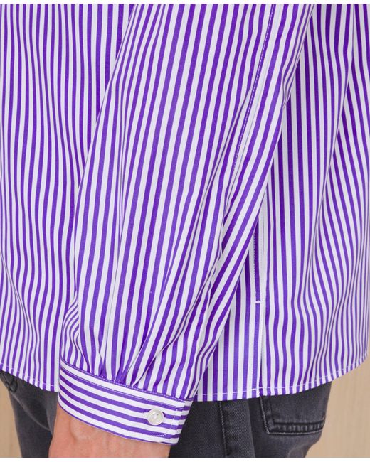 Officine Generale Purple Chemise Eloan for men