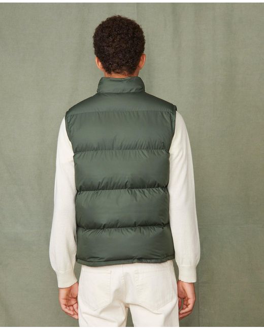 Officine Generale Green Damon Vest for men