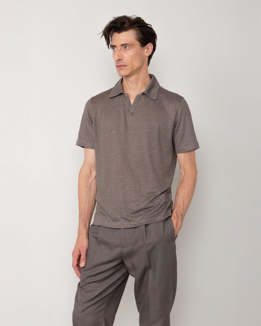 Officine Generale Gray T-Shirt Simon for men