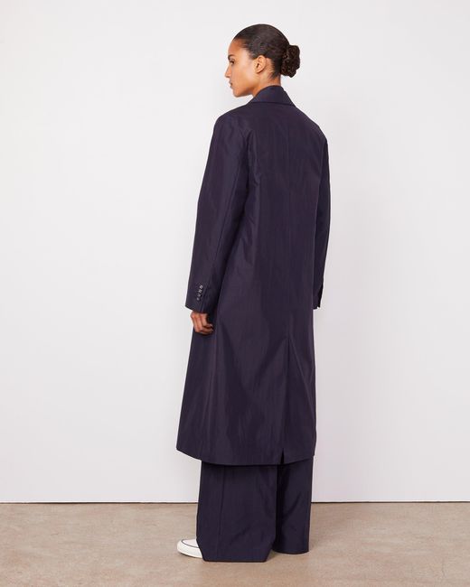Officine Generale Blue Manteau Minami
