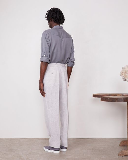 Officine Generale White Pantalon Hoche for men
