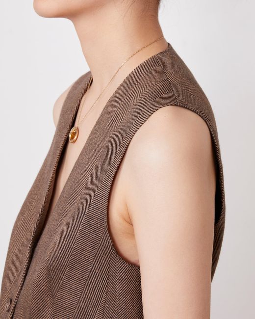 Officine Generale Multicolor Gilet Cleo