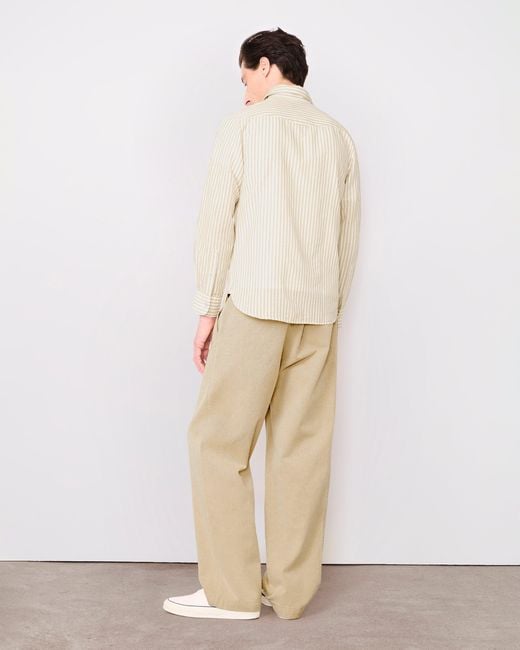 Officine Generale Natural Chemise Giacomo for men