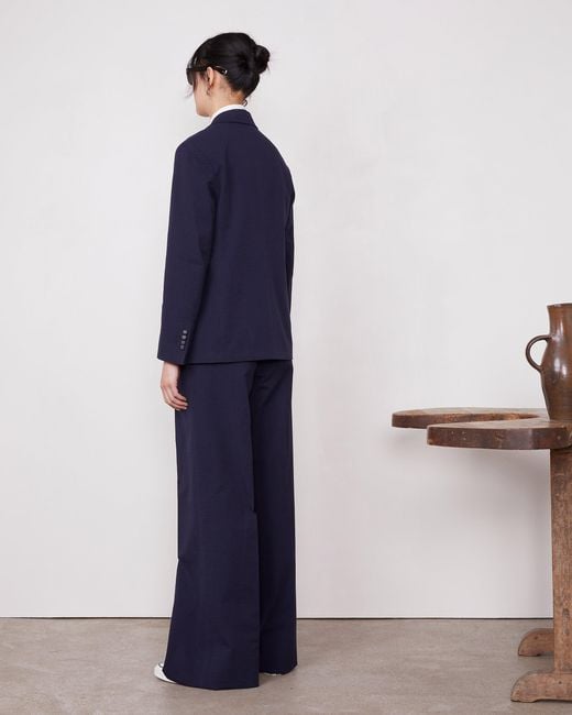 Officine Generale Blue Miguaela Jacket
