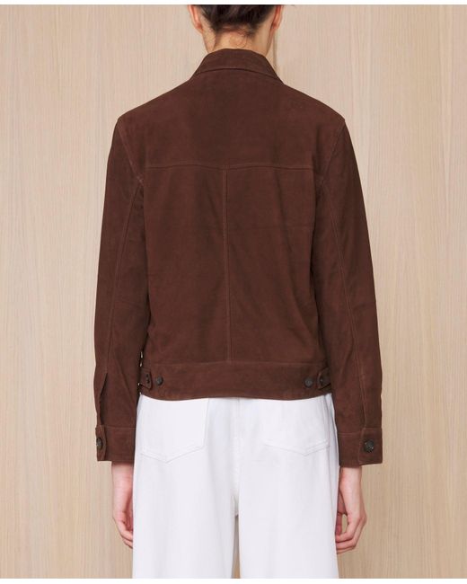 Officine Generale Brown Veste Jasmine