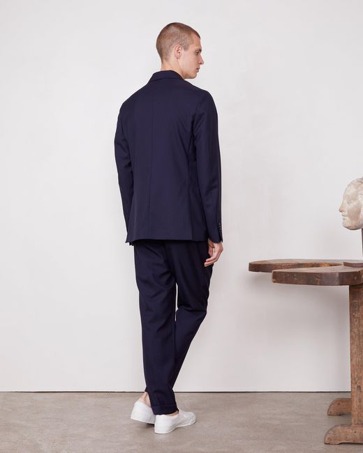 Officine Generale Blue Leon Jacket for men