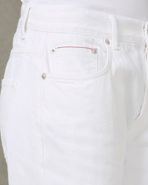 Officine Generale Green Boyfriend Fit Denim