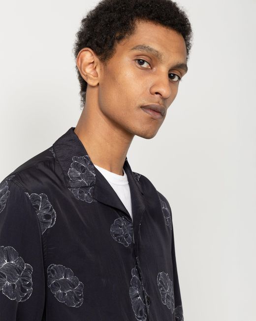 Officine Generale Blue Chemise Eren for men