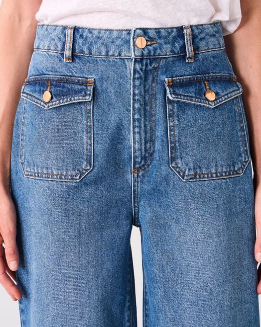 Officine Generale Blue Jean Tania