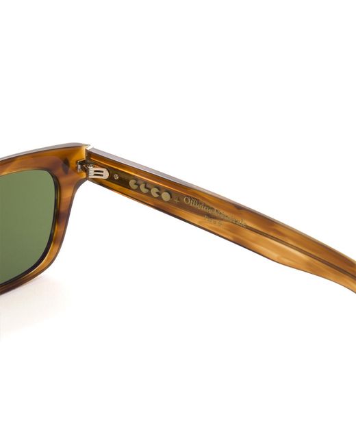 Garrett Leight Metallic Lunette