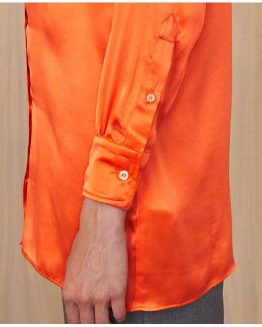 Officine Generale Orange Chemise Katrina