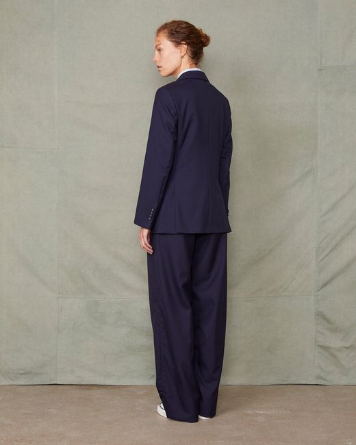 Officine Generale Blue Charlene Jacket